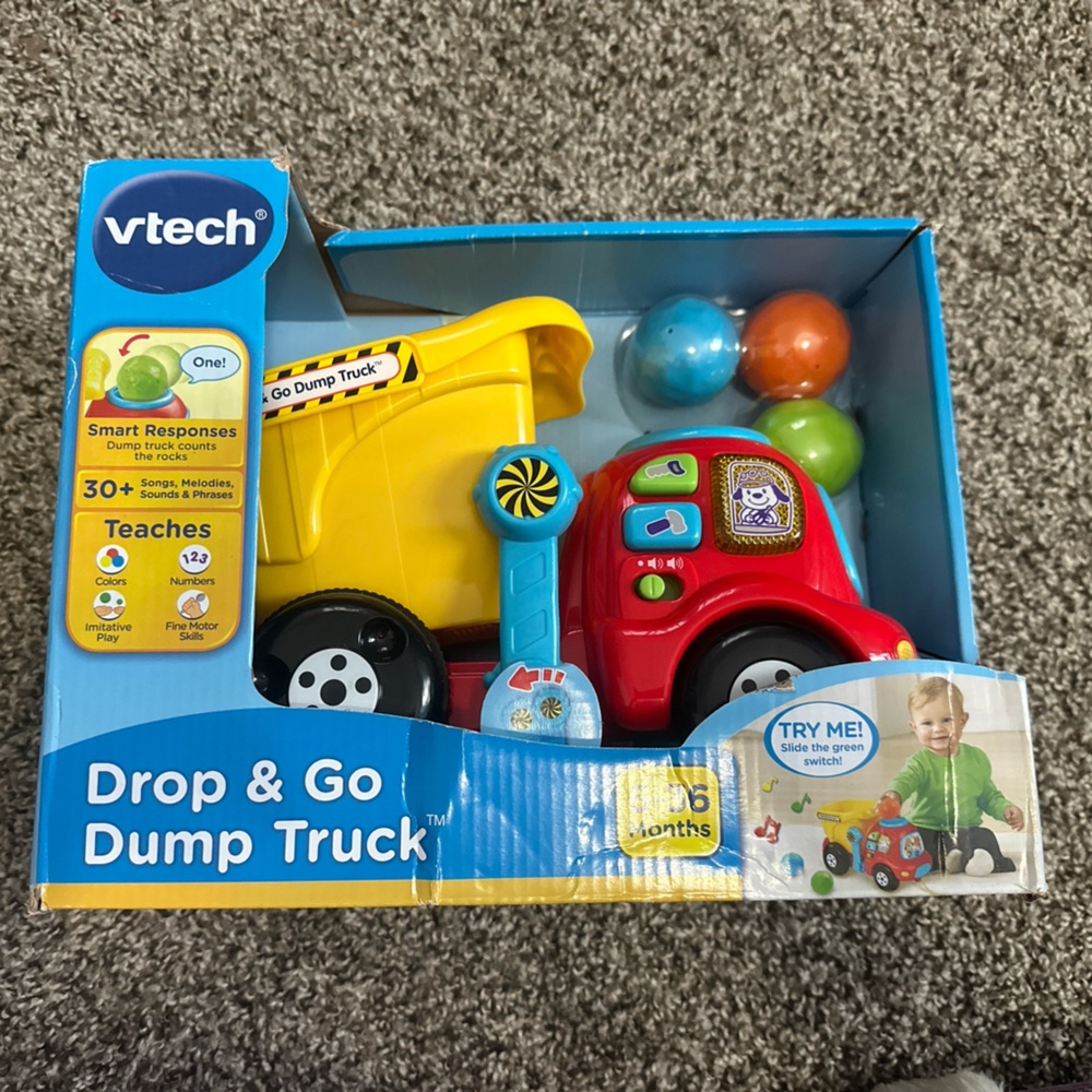 NIB Vtech Drop & Go Dump Truck